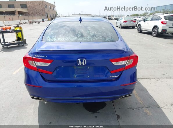 1HGCV1F31JA040624 2018 HONDA ACCORD Blue 