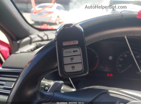 1HGCV1F31JA054572 2018 HONDA ACCORD Красный 