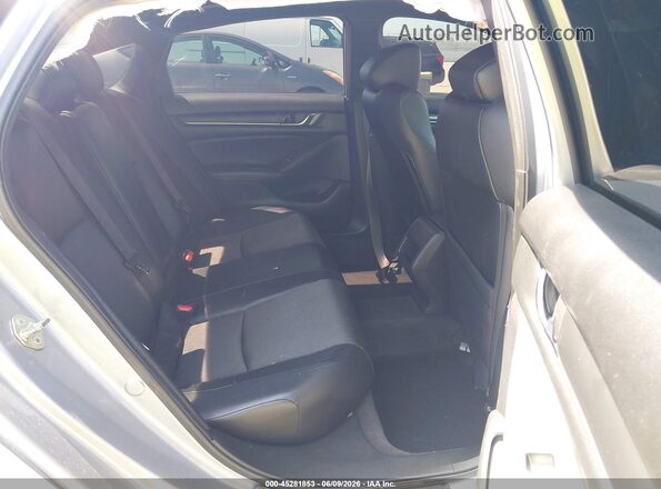 1HGCV1F31JA200744 2018 HONDA ACCORD Silver VIN կոդի պիտակի տեսք