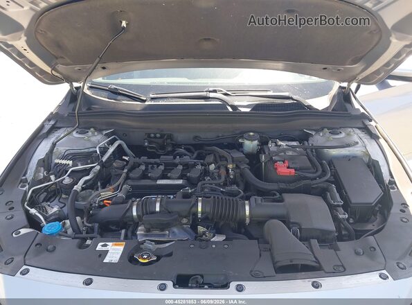 1HGCV1F31JA200744 2018 HONDA ACCORD Silver Հետևի տեսք