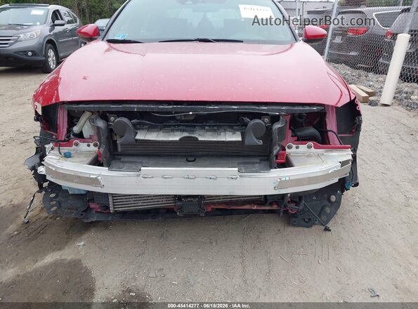 1HGCV1F31JA215440 2018 HONDA ACCORD Red Դիմացի տեսք