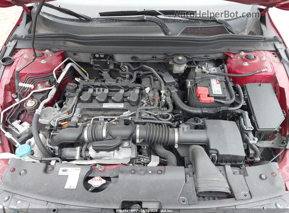 1HGCV1F31JA215440 2018 HONDA ACCORD Red Հետևի տեսք