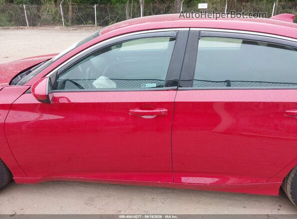 1HGCV1F31JA215440 2018 HONDA ACCORD Red Սալոնի 360 աստիճան տեսք