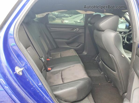 1HGCV1F31KA045758 2019 HONDA ACCORD Blue 