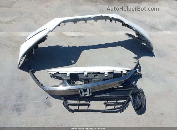 1HGCV1F31KA066108 2019 HONDA ACCORD White Vista del cuadro de instrumentos