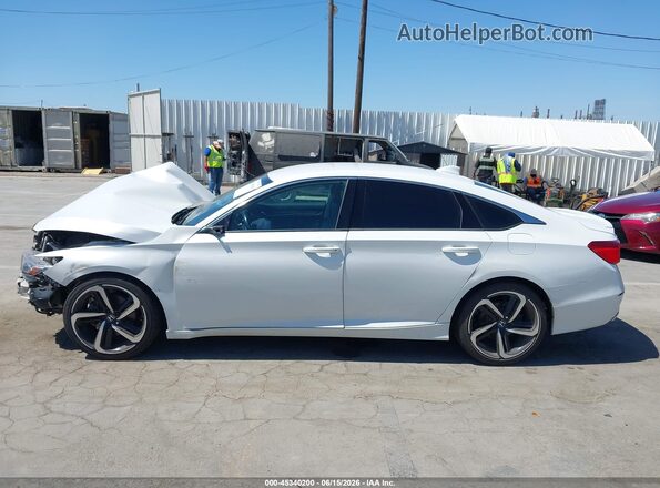 1HGCV1F31KA066108 2019 HONDA ACCORD White 