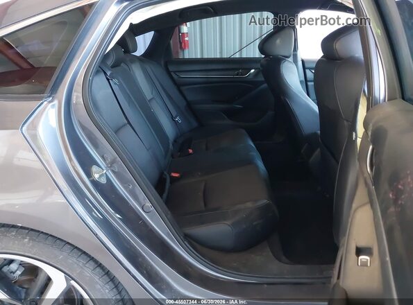 1HGCV1F31KA092417 2019 HONDA ACCORD Серый Вид наклейки с VIN-кодом