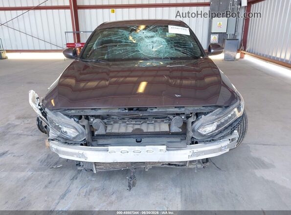 1HGCV1F31KA092417 2019 HONDA ACCORD Серый Вид спереди