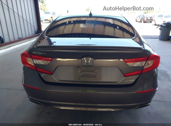 1HGCV1F31KA092417 2019 HONDA ACCORD Серый 
