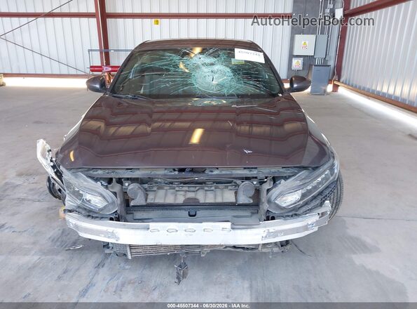 1HGCV1F31KA092417 2019 HONDA ACCORD Серый Вид задней части салона