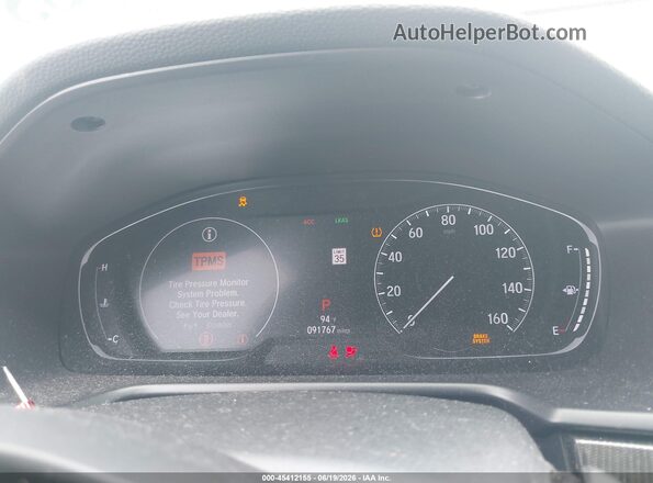 1HGCV1F31KA116747 2019 HONDA ACCORD Синий Вид задних сидений