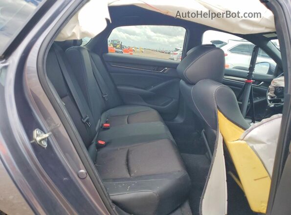 1HGCV1F31LA039864 2020 HONDA ACCORD Серый Вид задних сидений