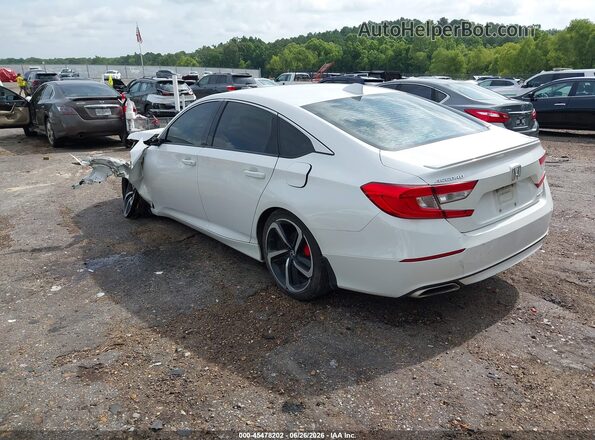 1HGCV1F31LA044174 2020 HONDA ACCORD White Задня ліва чверть