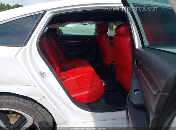 1HGCV1F31LA044174 2020 HONDA ACCORD White Вид наклейки з VIN-кодом