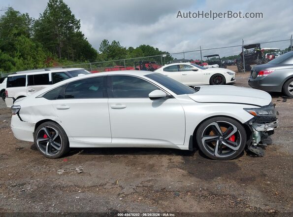1HGCV1F31LA044174 2020 HONDA ACCORD White Панорамний вид салону 360°