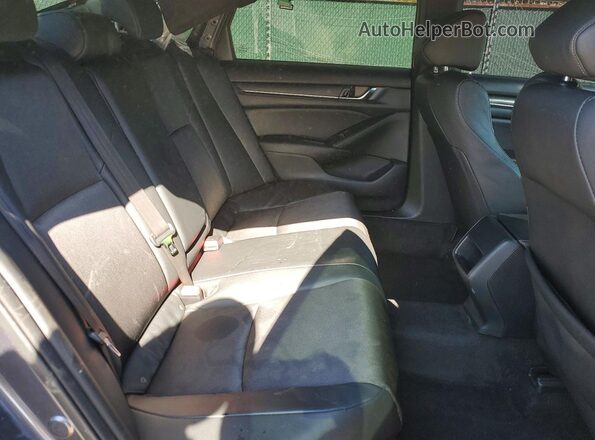 1HGCV1F31LA055482 2020 HONDA ACCORD Gray Widok tylnych siedzeń