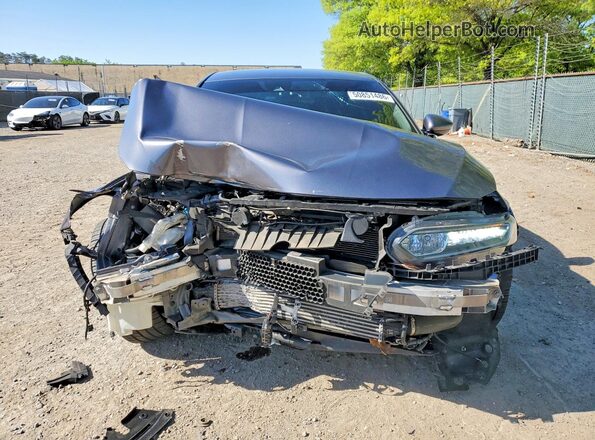 1HGCV1F31LA055482 2020 HONDA ACCORD Gray Widok z przodu