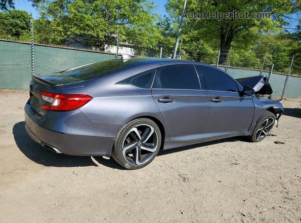 1HGCV1F31LA055482 2020 HONDA ACCORD Gray Tył prawy