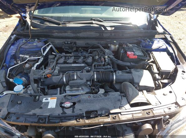 1HGCV1F31LA073531 2020 HONDA ACCORD Blue Vista trasera