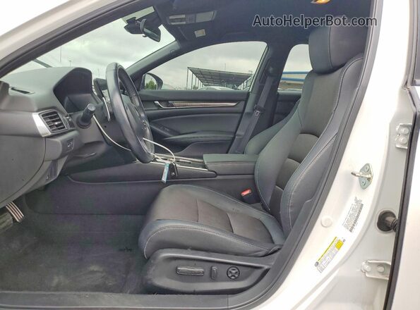1HGCV1F31LA076784 2020 HONDA ACCORD White Սալոնի դիմացի տեսք