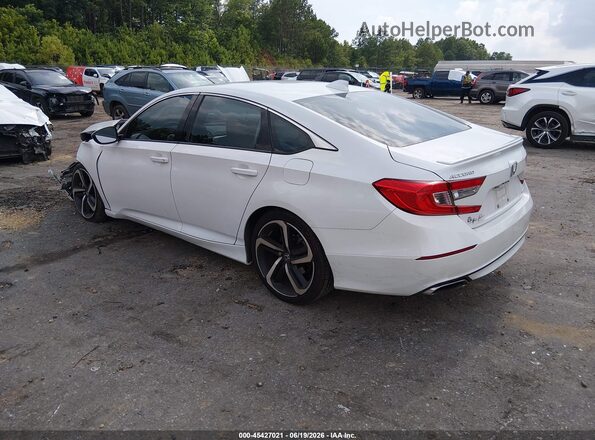 1HGCV1F31LA135994 2020 HONDA ACCORD White Tył lewy