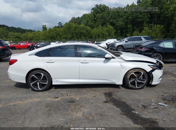 1HGCV1F31LA135994 2020 HONDA ACCORD White Widok wnętrza 360 stopni