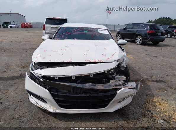 1HGCV1F31LA135994 2020 HONDA ACCORD White Widok wnętrza z tyłu