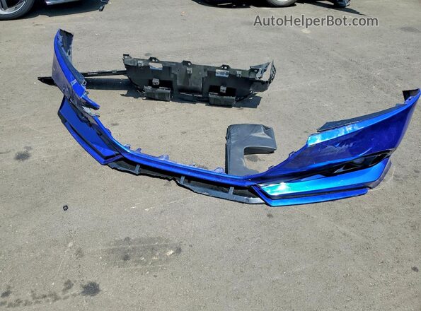 1HGCV1F31MA033094 2021 HONDA ACCORD Blue Engine compartment view