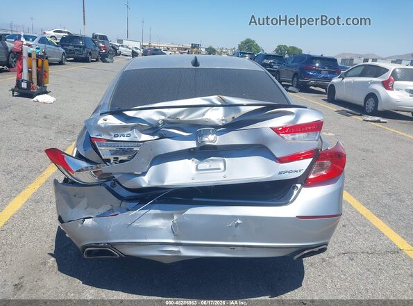 1HGCV1F31MA053474 2021 HONDA ACCORD Silver 