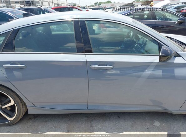 1HGCV1F31MA070176 2021 HONDA ACCORD Gray Սարքավորումների վահանակի տեսք