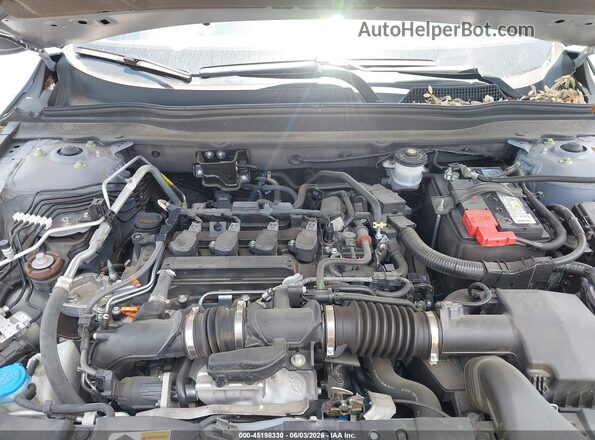 1HGCV1F31MA070176 2021 HONDA ACCORD Gray Շարժիչի բաժամունքի տեսք