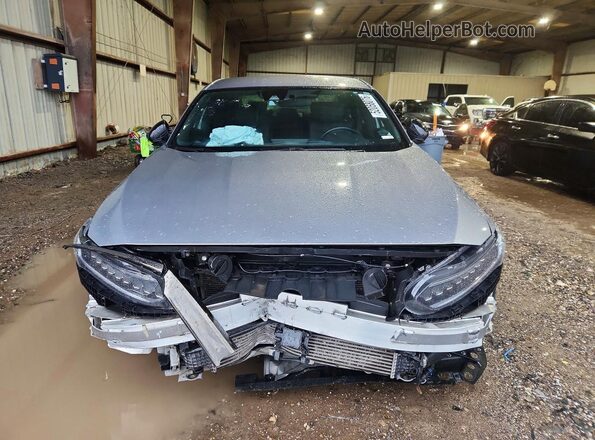 1HGCV1F31NA001070 2022 HONDA ACCORD Silver წინა ხედი