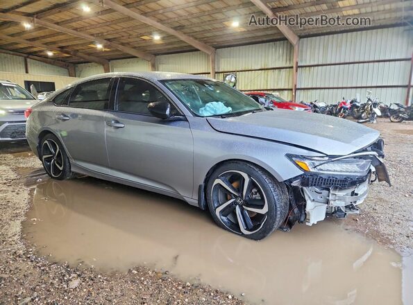1HGCV1F31NA001070 2022 HONDA ACCORD Silver წინა მარჯვენა