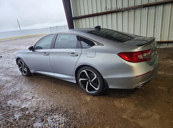 1HGCV1F31NA001070 2022 HONDA ACCORD Silver უკანა მარცხენა