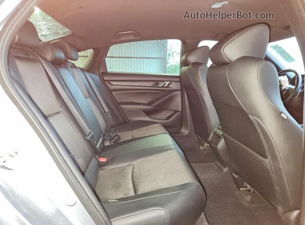 1HGCV1F31NA001070 2022 HONDA ACCORD Silver უკანა სავარძლების ხედი