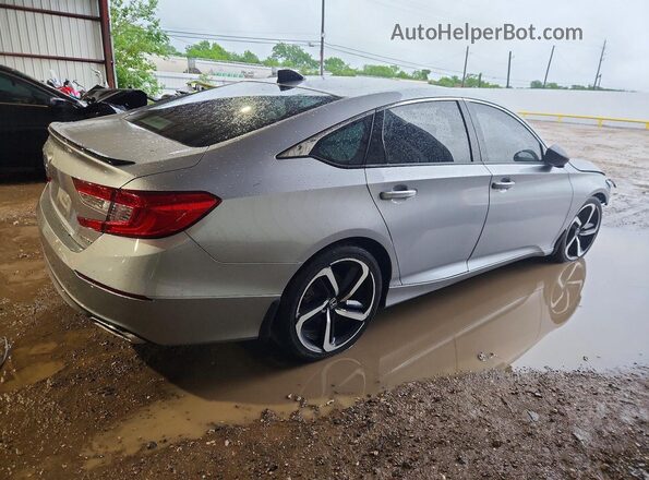 1HGCV1F31NA001070 2022 HONDA ACCORD Silver უკანა მარჯვენა
