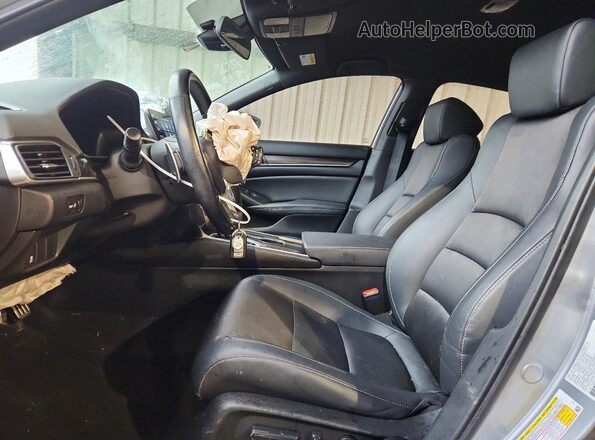 1HGCV1F31NA001070 2022 HONDA ACCORD Silver წინა სალონის ხედი