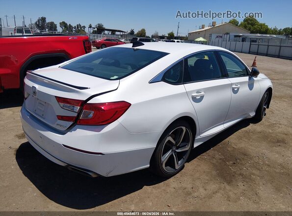 1HGCV1F31NA044503 2022 HONDA ACCORD White Задня права чверть