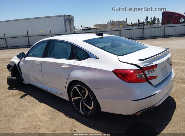 1HGCV1F31NA044503 2022 HONDA ACCORD White Панорамний вид салону 360°