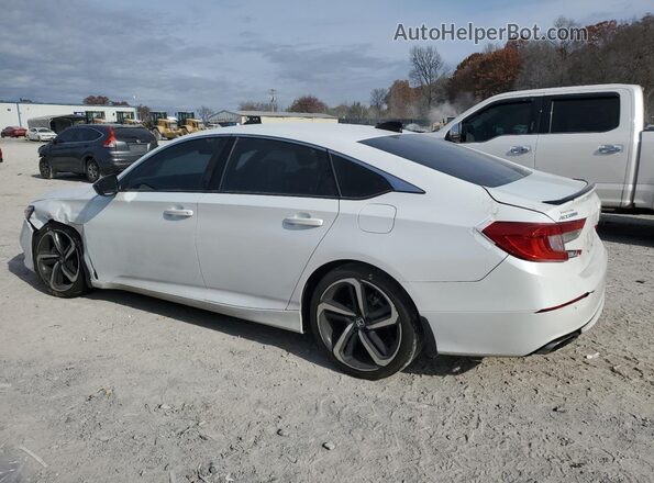 1HGCV1F31NA049832 2022 HONDA ACCORD White უკანა მარცხენა