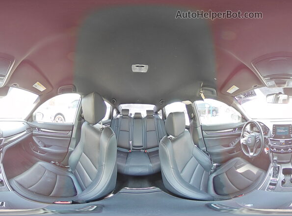 1HGCV1F31NA049832 2022 HONDA ACCORD White VIN კოდის სტიკერის ხედი