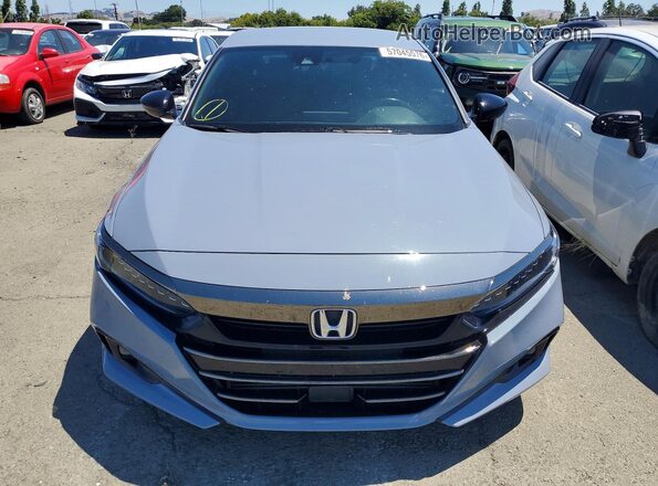 1HGCV1F31NA063259 2022 HONDA ACCORD Gray 