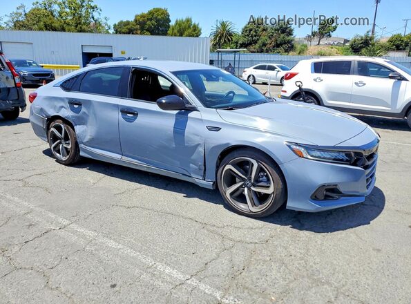 1HGCV1F31NA063259 2022 HONDA ACCORD Gray 