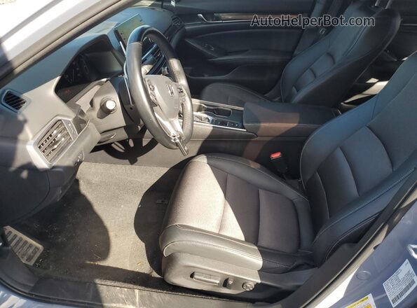 1HGCV1F31NA064640 2022 HONDA ACCORD Gray Vista interior delantera