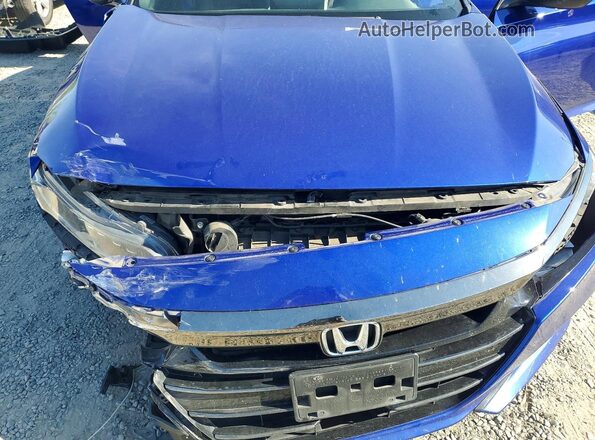 1HGCV1F31NA104795 2022 HONDA ACCORD Blue Widok wnętrza z tyłu