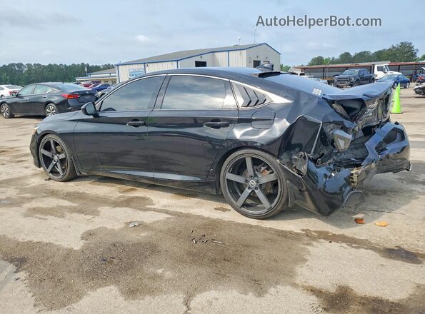 1HGCV1F32JA003579 2018 HONDA ACCORD Черный 