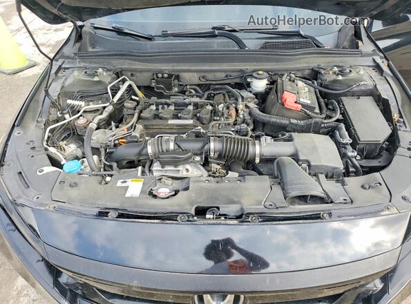 1HGCV1F32JA003579 2018 HONDA ACCORD Черный 