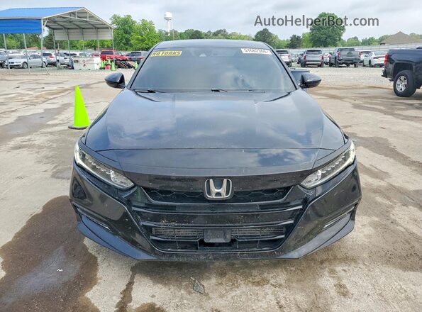 1HGCV1F32JA003579 2018 HONDA ACCORD Черный 