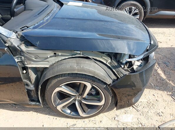 1HGCV1F32JA048330 2018 HONDA ACCORD Black 
