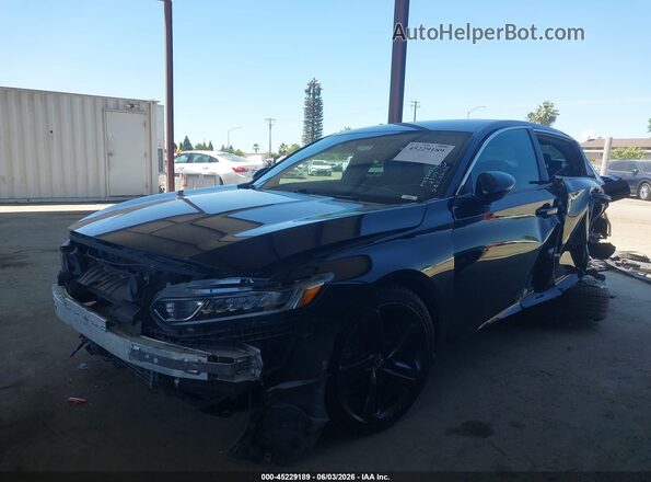 1HGCV1F32JA118120 2018 HONDA ACCORD Black 